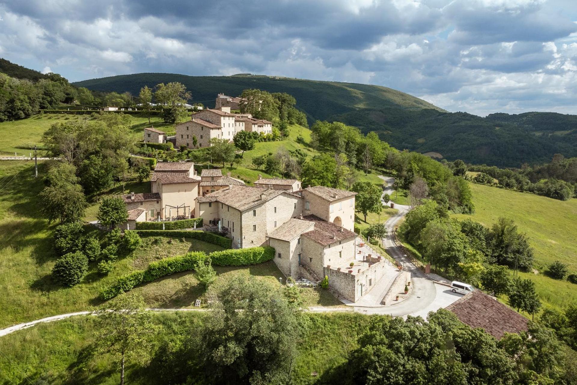 Borgo Di Gallano Hostal Valtopina Exterior foto